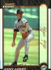 Andy Ashby [Refractor] Baseball Cards 1999 Bowman Chrome Gold Prices