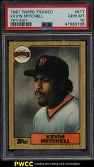 Kevin Mitchell #81T Baseball Cards 1987 Topps Traded Tiffany Prices
