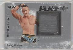 Ricky Starks Wrestling Cards 2021 Upper Deck AEW Spectrum On the Mat Relics Prices
