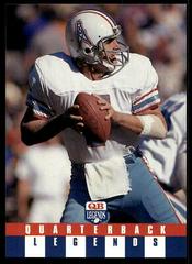 Dan Pastorini Football Cards 1991 Quarterback Legends Prices