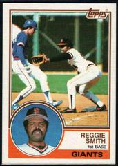 Reggie Smith Baseball Cards 1983 Topps Prices