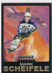 Mark Scheifele #4 Hockey Cards 2021 Upper Deck Credentials Pro Visions Prices