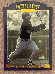 Quinton McCracken #FS14 Baseball Cards 1996 Upper Deck Future Stock Prices