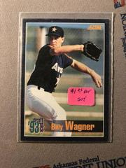 Billy Wagner #536 Baseball Cards 1994 Score Prices