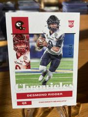 Desmond Ridder [Gold] #15 Football Cards 2022 Panini Chronicles Draft Picks Prices