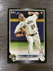Aaron Ashby [Black] Baseball Cards 2022 Topps Prices