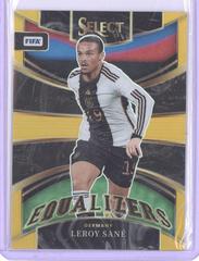 Leroy Sane [Gold] #8 Soccer Cards 2022 Panini Select FIFA Equalizers Prices