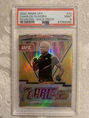 Charles Oliveira [Gold] #23 Ufc Cards 2022 Panini Prizm UFC Fearless Prices