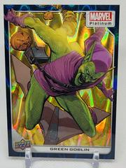 Green Goblin [Teal Wave] Marvel 2023 Upper Deck Platinum Prices