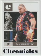 Bam Bam Bigelow [Purple] #5 Wrestling Cards 2022 Panini Chronicles WWE Prices