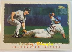 Craig Biggio #108 Baseball Cards 1995 Topps Cyberstats Prices