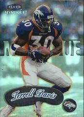 Terrell Davis #1 Football Cards 1999 Fleer Mystique Prices
