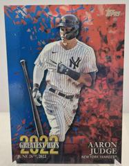 Aaron Judge [Blue] #22GH-14 Baseball Cards 2023 Topps 2022 Greatest Hits Prices