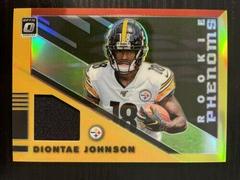 Diontae Johnson [Red and Yellow] Football Cards 2019 Donruss Optic Rookie Phenoms Prices