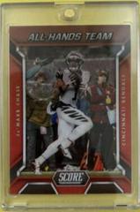 Ja'Marr Chase #AHT-7 Football Cards 2023 Panini Score All Hands Team Prices
