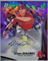 Bobby Dalbec [Purple] #TPA-BD Baseball Cards 2017 Bowman Platinum Top Prospects Autographs Prices