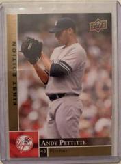 Andy Pettitte #211 Baseball Cards 2009 Upper Deck First Edition Prices