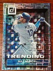 Max Muncy [Vector] #T-12 Baseball Cards 2022 Panini Donruss Trending Prices