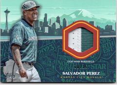 Salvador Perez [Red] #ASR-SP Baseball Cards 2023 Topps Update All Star Stitches Prices