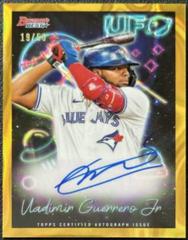 Vladimir Guerrero Jr. [Lava] #UFOA-VG Baseball Cards 2022 Bowman's Best UFO Autographs Prices