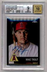 Mike Trout [Black] #CPA-MT Baseball Cards 2022 Topps Chrome Platinum Anniversary Autographs Prices