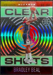 Bradley Beal [Green] #14 Basketball Cards 2020 Panini Illusions Clear Shots Prices