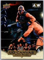 Dustin Rhodes #C6 Wrestling Cards 2022 Upper Deck AEW UD Canvas Prices