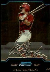 Reid Gorecki Baseball Cards 2004 Bowman Chrome Prices