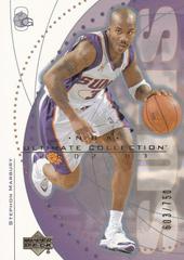 Stephon Marbury #49 Basketball Cards 2002 Ultimate Collection Prices