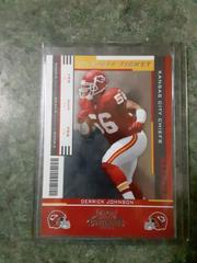 Derrick Johnson [Playoff Ticket] #135 Football Cards 2005 Playoff Contenders Prices