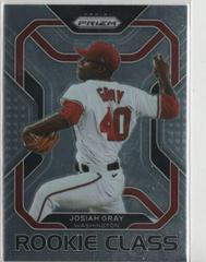 Josiah Gray Baseball Cards 2022 Panini Prizm Rookie Class Prices