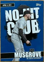 Joe Musgrove [Blue] #NHC-23 Baseball Cards 2022 Topps No Hit Club Prices