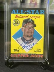 Chipper Jones #88ASA-CJ Baseball Cards 2023 Topps 1988 All Star Autographs Prices