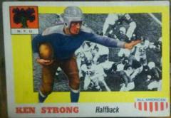 Ken Strong Football Cards 1955 Topps All American Prices