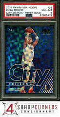 Luka Doncic [Hyper Gold] #23 Basketball Cards 2021 Panini Hoops City Edition Prices