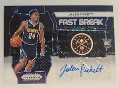 Jalen Pickett [Black] #11 Basketball Cards 2023 Panini Prizm Fast Break Rookie Autograph Prices