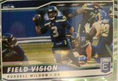Russell Wilson [Green] Football Cards 2021 Panini Donruss Elite Field Vision Prices