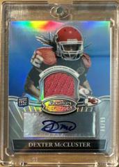 Dexter McCluster [Black Refractor] Football Cards 2010 Bowman Sterling Autographs Prices