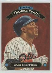 Gary Sheffield #DK-21 Baseball Cards 1993 Panini Donruss Diamond Kings Prices