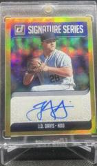 J.D. Davis [Gold] #SS-JD Baseball Cards 2018 Panini Donruss Signature Series Prices