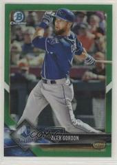 Alex Gordon [Green Refractor] #23 Baseball Cards 2018 Bowman Chrome Prices