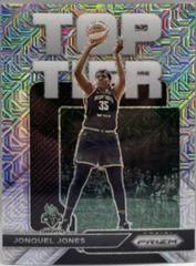 Jonquel Jones [Mojo] #4 Basketball Cards 2023 Panini Prizm WNBA Top Tier Prices