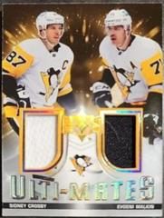 Sidney Crosby, Evgeni Malkin #UTM-CM Hockey Cards 2021 Ultimate Collection Ulti Mates Jersey Prices