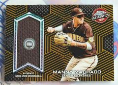 Manny Machado [Gold] #TCA-MMA Baseball Cards 2023 Topps Chrome Authentics Relics Prices