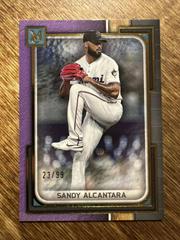 Sandy Alcantara [Amethyst] #15 Baseball Cards 2023 Topps Museum Collection Prices