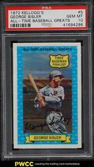 George Sisler #5 Baseball Cards 1972 Kellogg's All Time Baseball Greats Prices