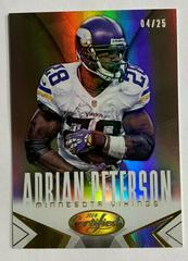 Adrian Peterson #56 Football Cards 2014 Panini Certified Prices