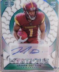 Jahan Dotson [Autograph Green] Football Cards 2022 Panini Illusions Mystique Prices