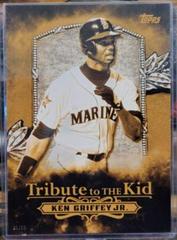 Ken Griffey Jr. [5x7 Gold] #KID-16 Baseball Cards 2016 Topps Tribute to the Kid Prices