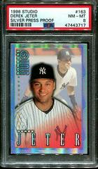 Derek Jeter [Silver Press Proof] Baseball Cards 1998 Studio Prices